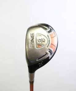 LEFTY Ping G10 4 Hybrid 21* 39.5 In TFC 129 Graphite Shaft Stiff Flex