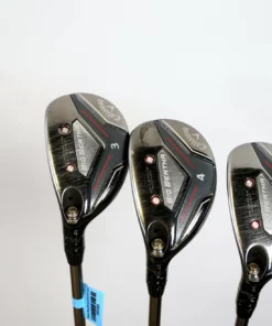 LEFTY Callaway Big Bertha 2019 3-5 Hybrid Set Graphite Shaft Regular Flex