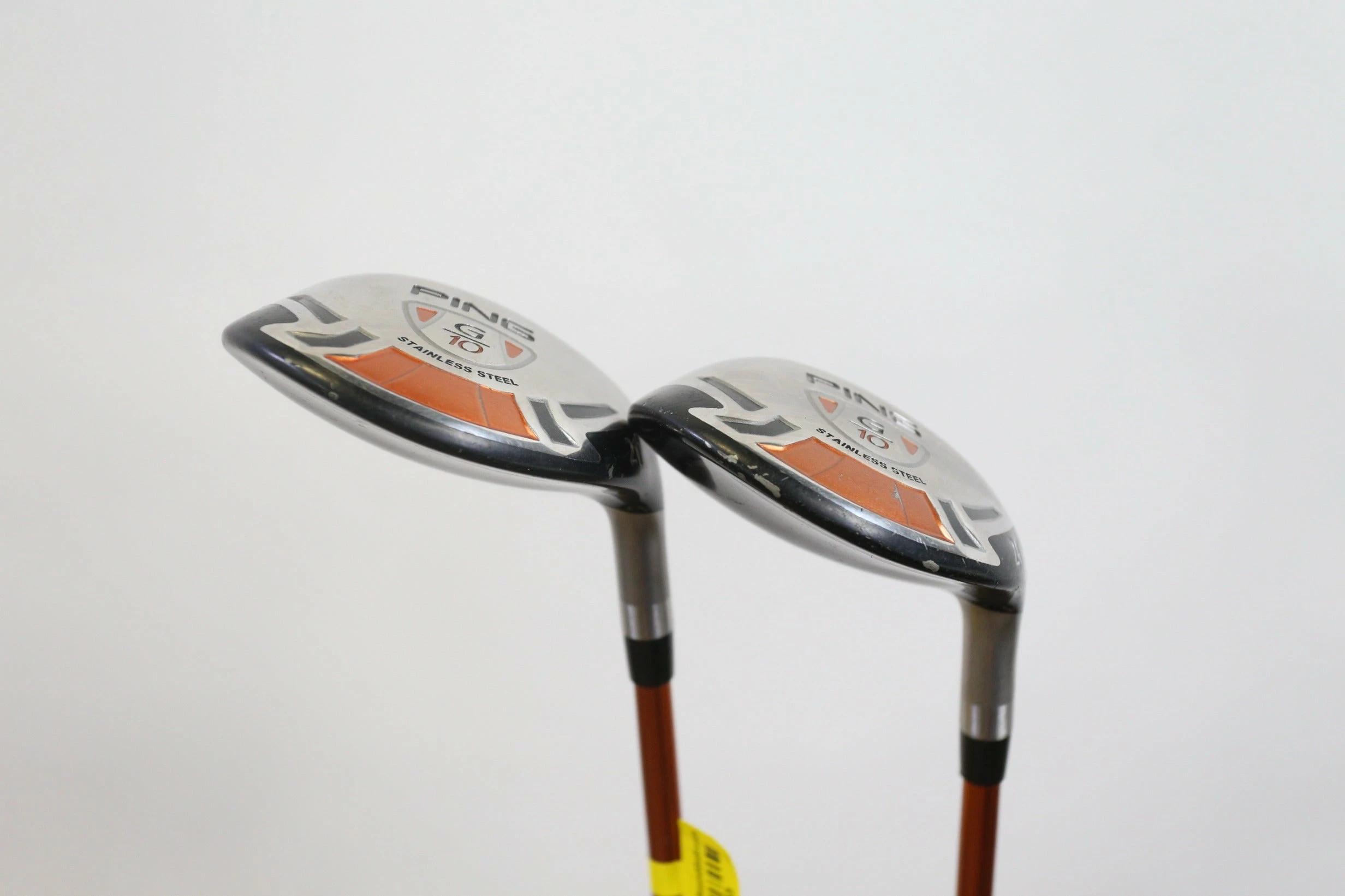 Ping G10 3, 4 Hybrid Set RH TFC 129 Graphite Shafts Regular Flex - Image 4