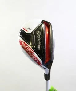 TaylorMade AeroBurner Rescue 4 Hybrid 22* RH 40.75 In Graphite Shaft Stiff Flex