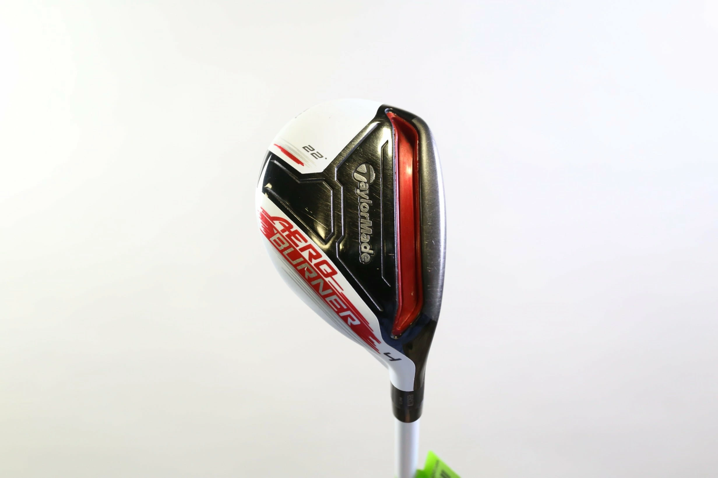 TaylorMade AeroBurner Rescue 4 Hybrid 22* RH 40.75 In Graphite Shaft Stiff Flex